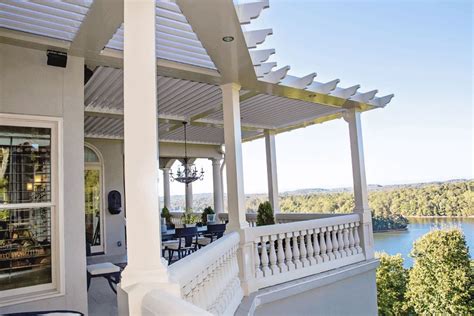 A 12 x 20 canopy providing shade for a residential patio