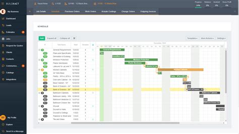 Residential Construction Schedule Software