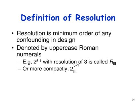 Resolute Definition