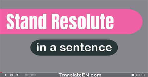 Resolute Usage Examples