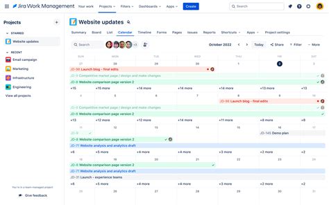 Jira resource calendars