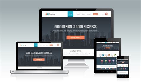 Responsive design example