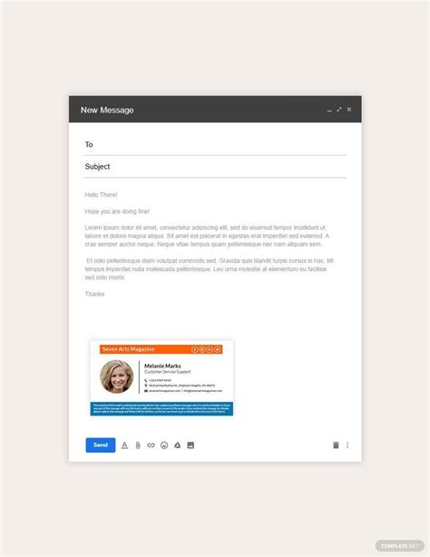 responsive email signature template