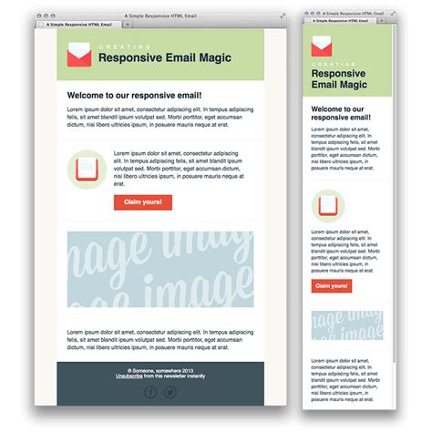 Responsive Newsletter Template