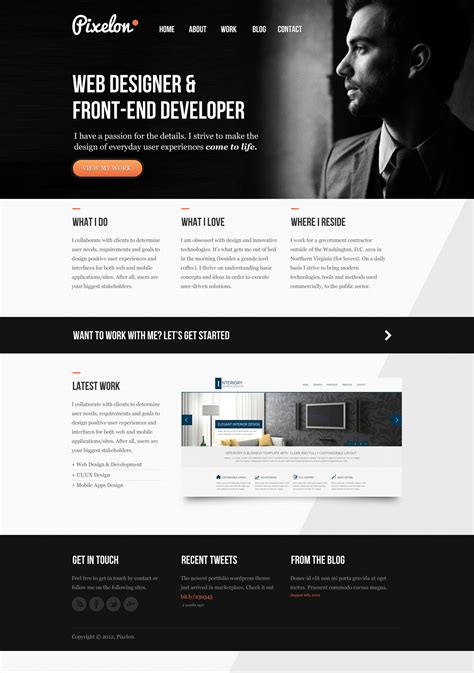 Responsive Portfolio Template