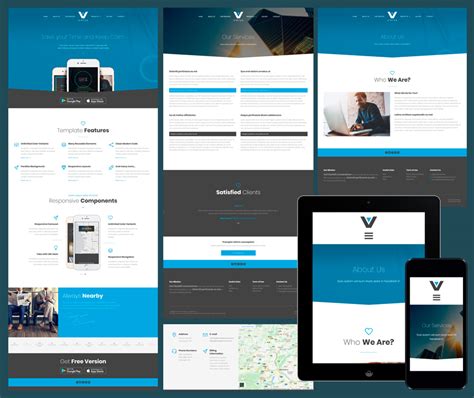 Responsive Website Template 6