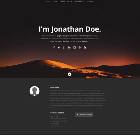 Responsive Website Template Free Download 6