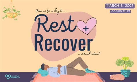 Listening to your body and resting when needed