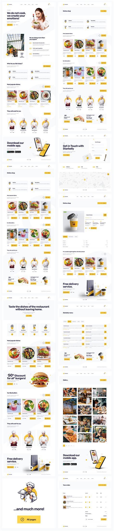 Restaurant Blog with Next.js Template