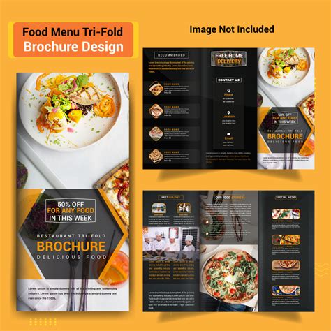 Restaurant Brochure Design Templates