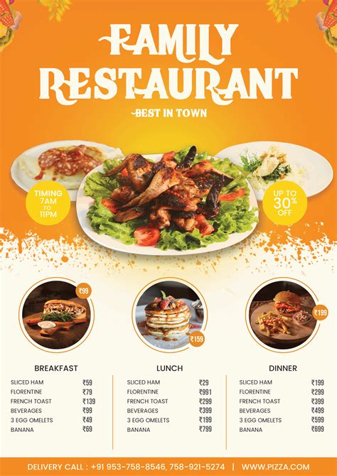 Restaurant Flyer Template 1