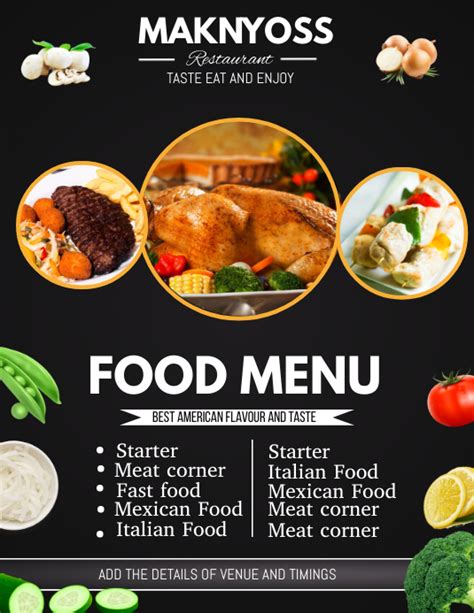 Restaurant Flyer Template 2