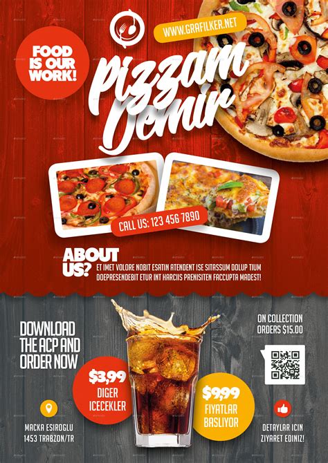 Restaurant Flyer Template Gallery 7