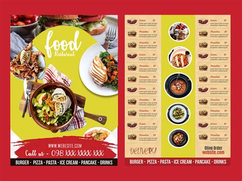 Restaurant Menu Design 8