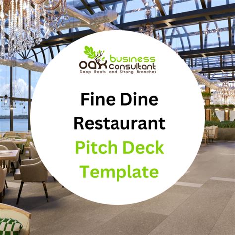 Restaurant Pitch Deck Template