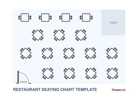 Restaurant Seating Chart Templates Gallery 10