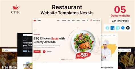 Restaurant Template with Next.js