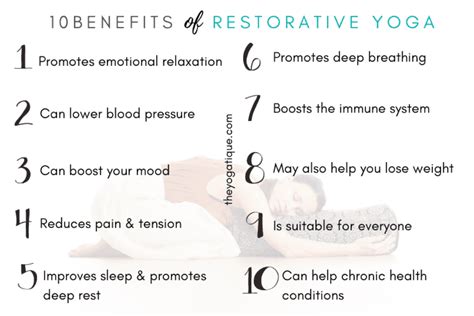 Benefits of Restorative Yoga