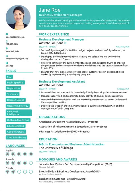 Resume Creation