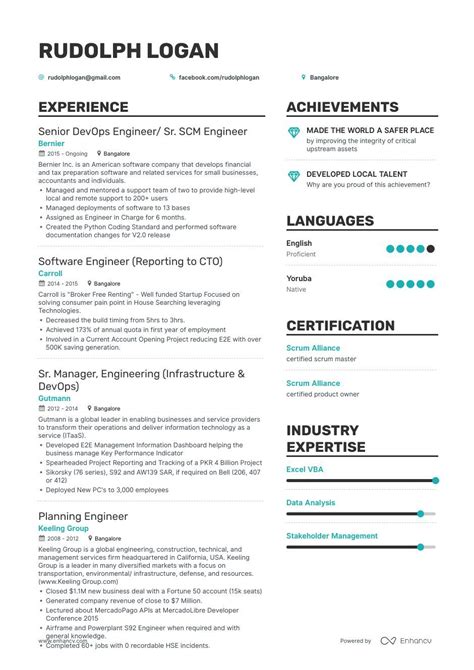 Resume Genius Resume Template