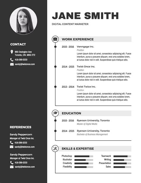 ATS-Friendly Resume Template 1