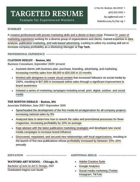 Resume Template for InDesign