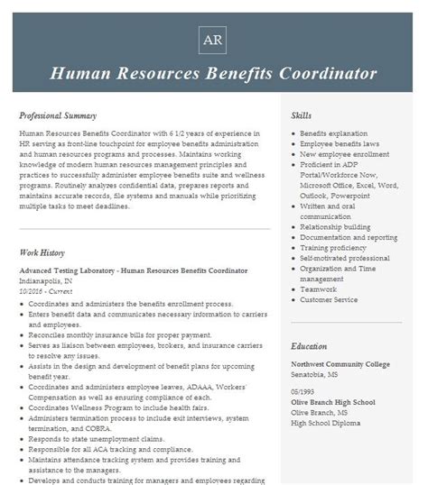 Resume Template Benefits