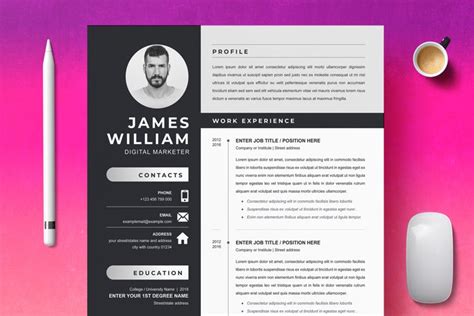 Download Your Free 2-Page Resume Template Now