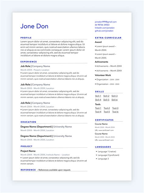 Unlocking the Secrets of a Winning Resume Template