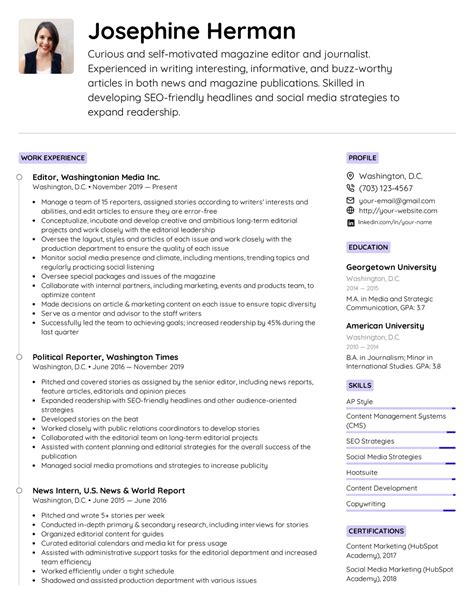 Functional Resume Template