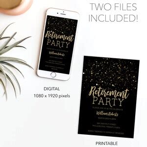 Retirement Flyer Template