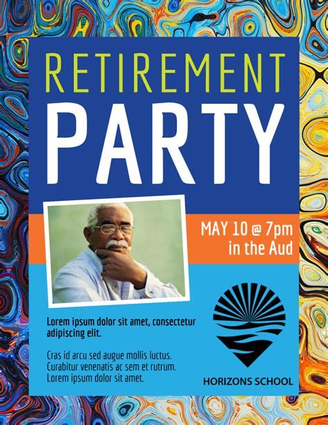 Choosing the Right Retirement Flyer Template