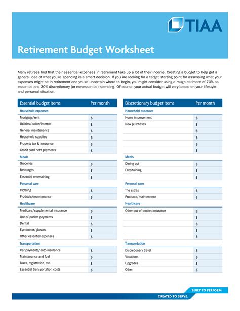 Retirement Investment Templates