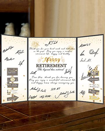 Retirement Party Guest Book Alternative