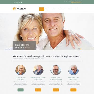 Retirement planning websites