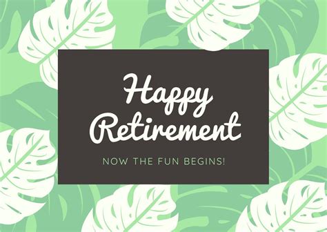 Retirement Template Gallery 3