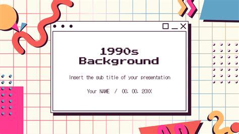 Retro 90s PowerPoint Templates