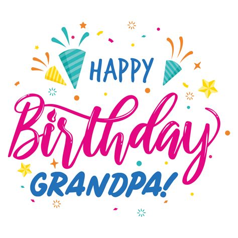 Retro-Style Grandpa Birthday Card