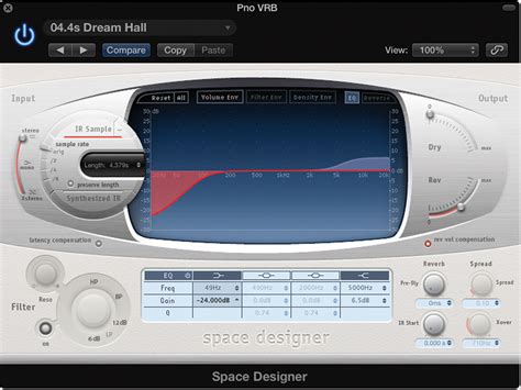 Reverb and delay in Logic Pro X