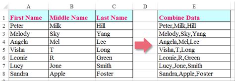 Using the Text to Columns feature