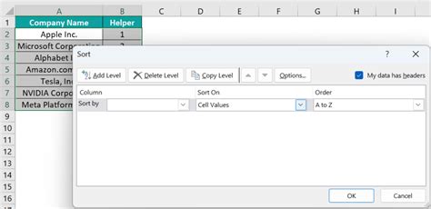 Reversing Row Order Methods