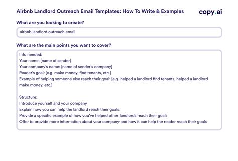 Review and feedback email template for rental arbitrage guests gallery