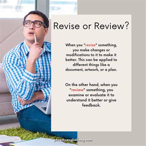 Review and revise template