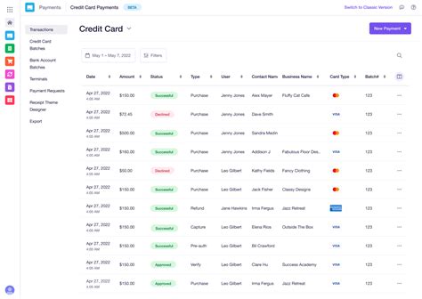 Review Transaction History