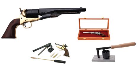 A selection of revolver accessory kits