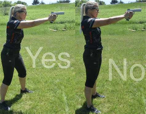 Proper stance for revolver self-defense