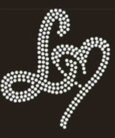 Rhinestone Symbol Template