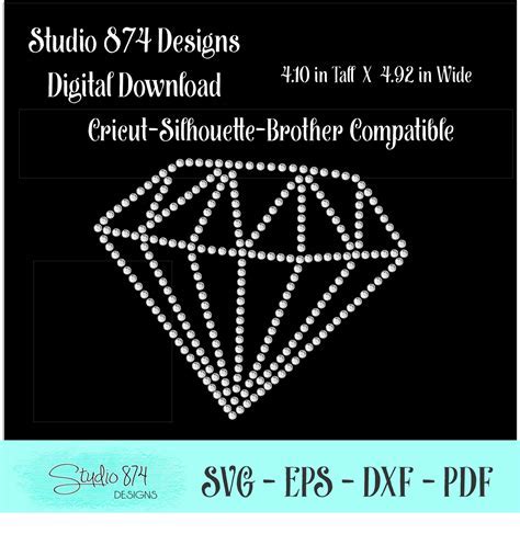 Rhinestone Template 1