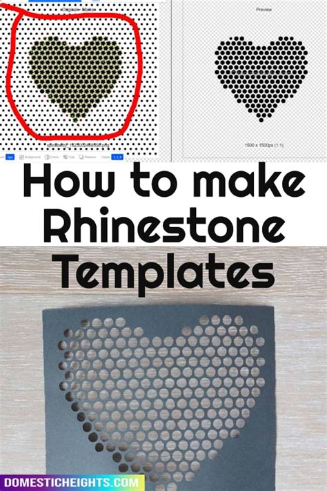 Rhinestone Template