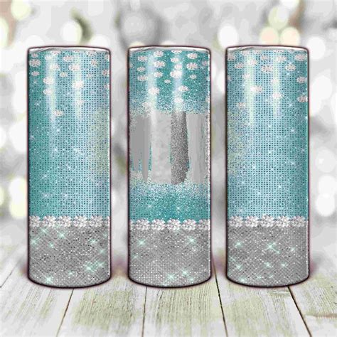 Rhinestone tumbler template design 10